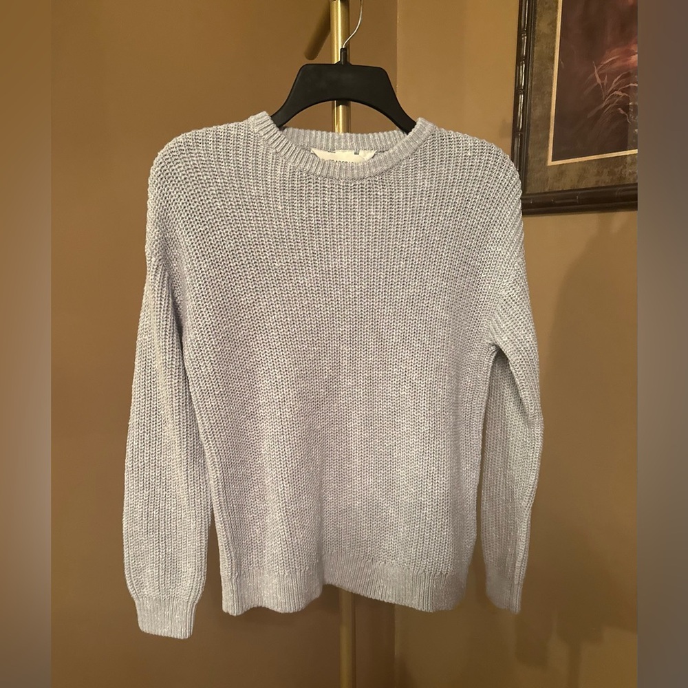 H&M Light Blue Men's Crewneck Sweater